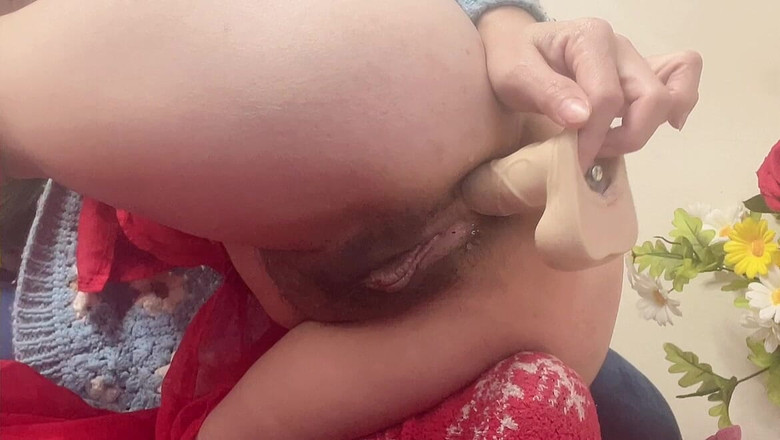 sweethanajapanese: Tiny Asshole Get Fucking by Dildo Amazing Video of Hana