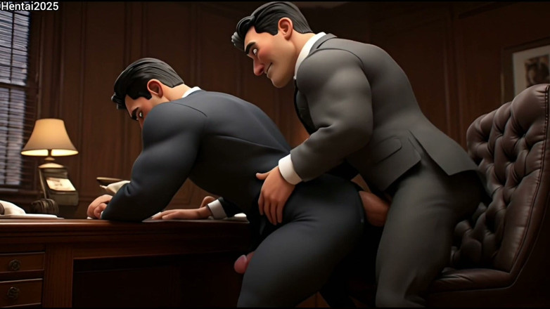 Hentai2025: Compilație anală de avocat în costum la locul de muncă - Hentai 3D...