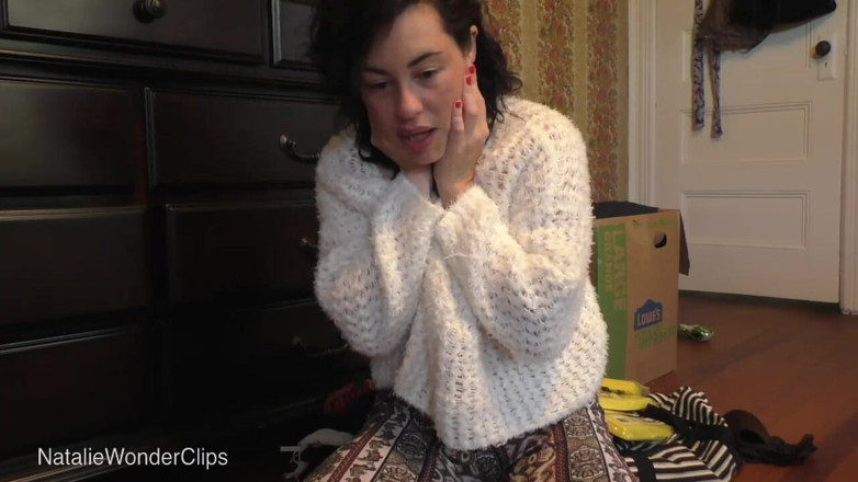 Natalie Wonder: Size queen stepsis doesn't take no for an answer and...