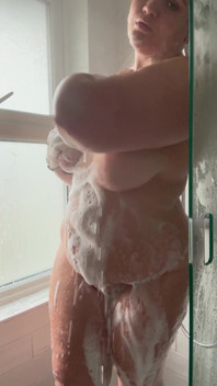 Soapy in Shower