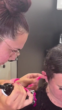 Shaving Quinn’s Head