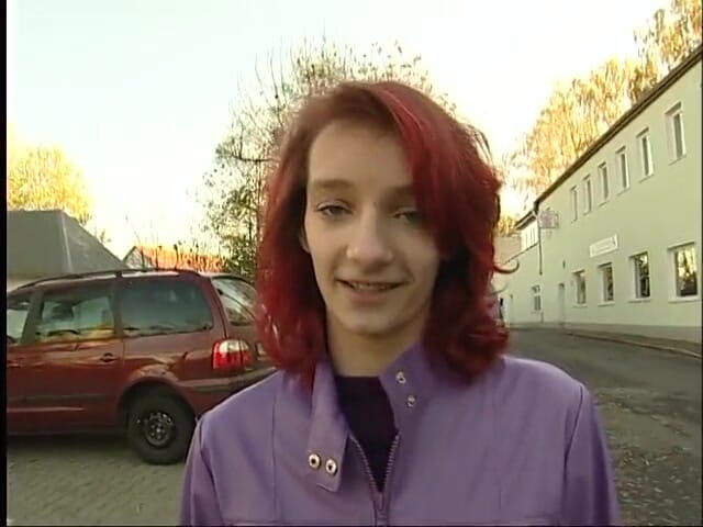 Dirty Teeny: Redhead teen with small tits gives an amazing blowjob at...