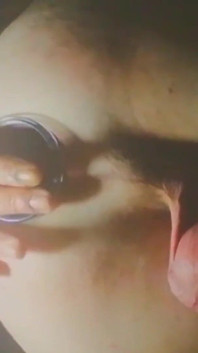 Young Man Opens His Cute Ass Wide Open