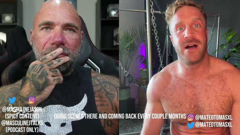 Raw and Uncensored with Masculine Jason: Mărturisiri de vedete porno - Mateo Tomas (episodul 173)