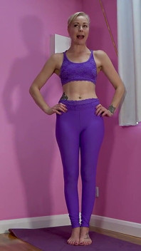 Bare Bottom Glute Lesson From Fitness Instructor