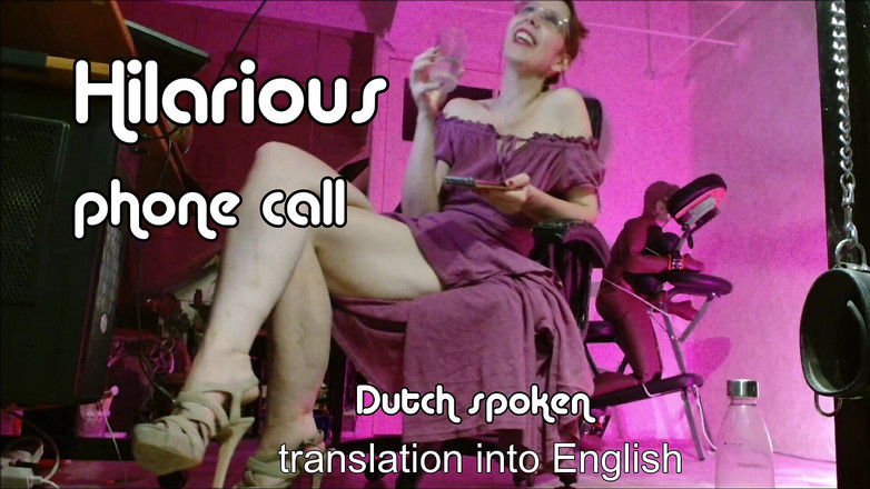 MistressOnline: Mistressonline na telefonním ponížení otroka