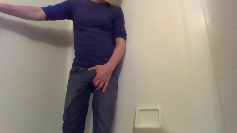 LilTaste: Cute Transgirl Pissing Jeans Intentionally for First Time; Fully Clothed