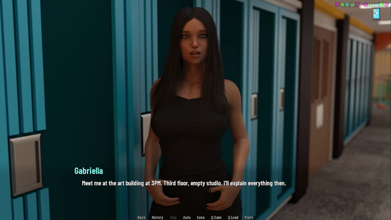 Porny Games: University Days by Greebo - the Counselor Wants It Deep Between...