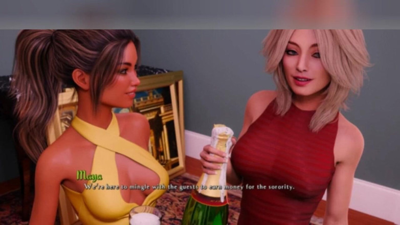 3DXXXTEEN2 Cartoon: Het saaiste feest ooit ... 3D porno tekenfilmseks