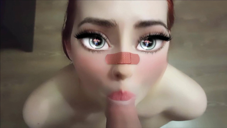 SexyFairyTale: 자지를 빨아주는 애니메이션 소녀