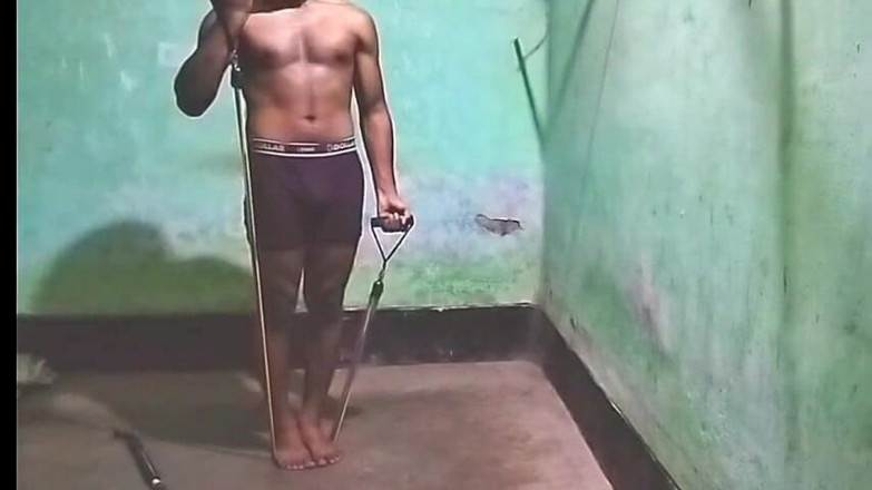 Desi Tits: Hot Cock Sex Trans Shemale Muscular Gym Boy
