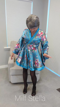 Sadie's Pretty Blue Robe