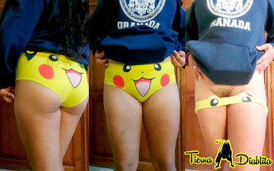 Tender Little Devil: Pikachu külotlarımın altında sana bir sürprizim var