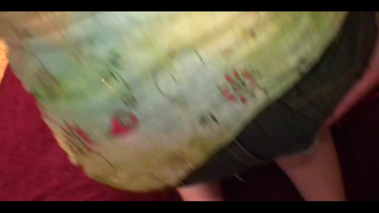 BritneySwallows: Cum Eating From a Shot Glass