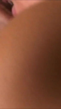 Hot brunette gets fucked by two cocks