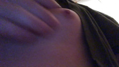 Stroking My Breasts in the Toilet and Nipples thumbnail