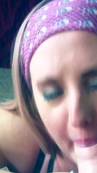 MILF macocha Titjob niechlujstwa Głębokie gardło 4