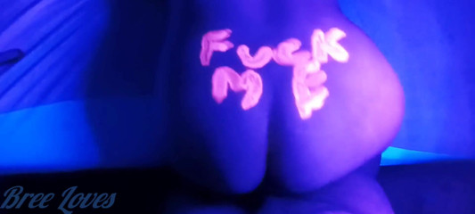 Bree Loves: Pawg with body paint gets what she wants