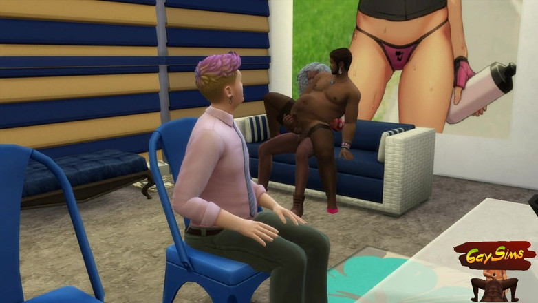 Dirty gay Sims: Najpierw pasierb, ale teraz maminsynek