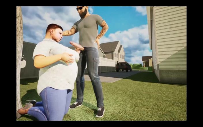 denisporco animation: Betty psycho donnona grandi tette hanno bisogno di un cazzo!