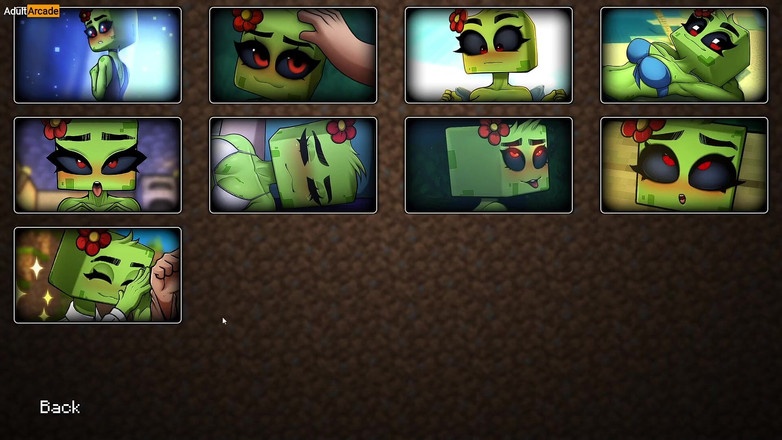 LewdArcade: Hornycraft Gallery Colección de escenas de sexo [parte 03] Juego de parodia...