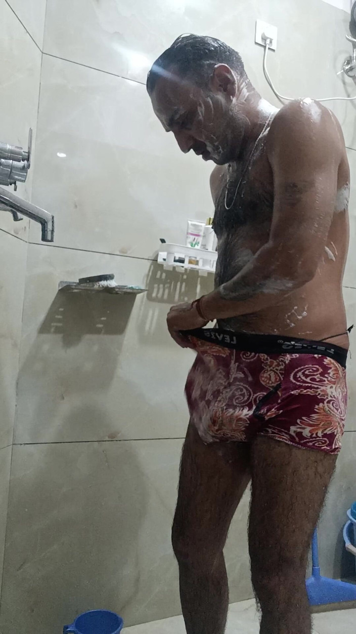 Rajasthani-old-lover: Indian desi man se bucură de Masterbation Show cu tatăl...