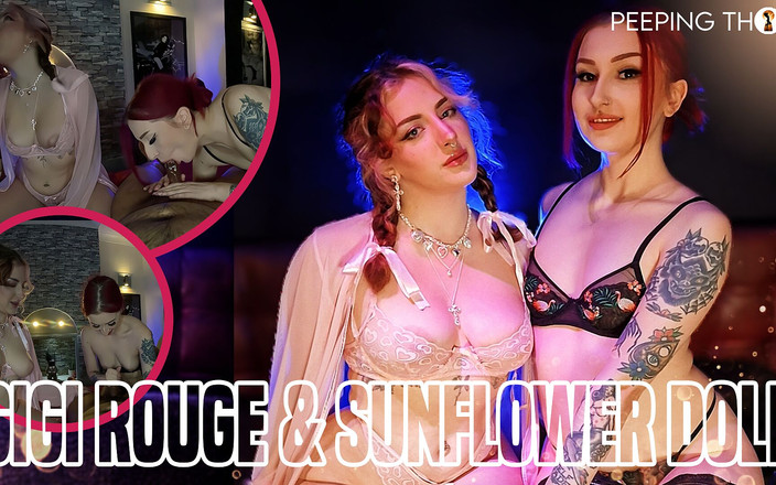 BangAfan: Sunflower Doll and Gigi Rouge Fuck Old Men