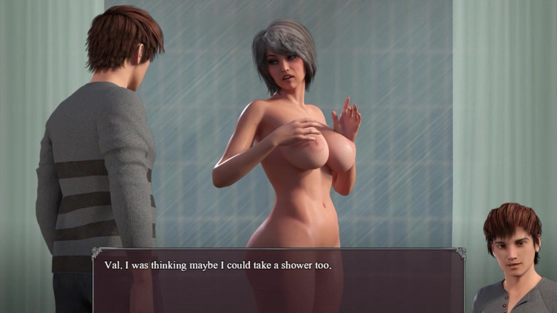 NaughtyPlayz: 義理の兄の妻が一緒にシャワーのやり方を教えてくれた