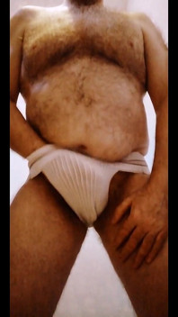 Orgazm w My White Jockstrap spust dwa razy z ostatnim ogromnym obciążeniem