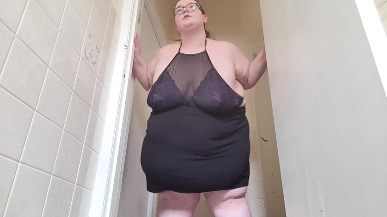 SSBBWLadyBrads: Şişman obez striptizcin