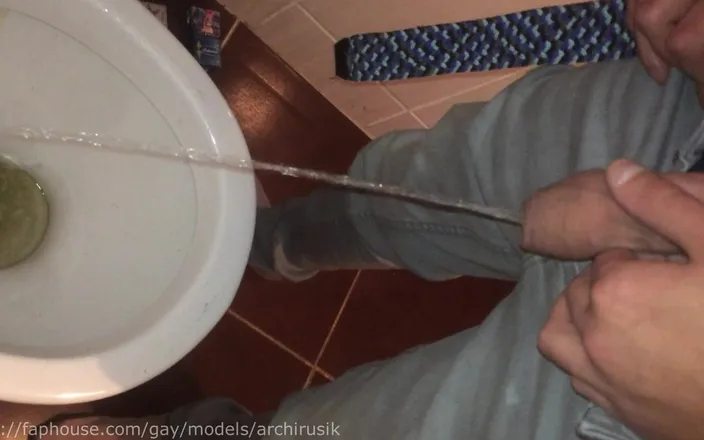 ArchiRusik: Toilet Boys in Cum From the First Person! I Will...