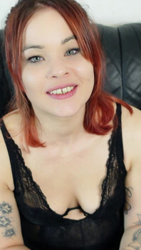 German Scout - Petite German Redhead Lizzy Rose with Saggy Tits and Long Labia at 2nd Casting Fuck