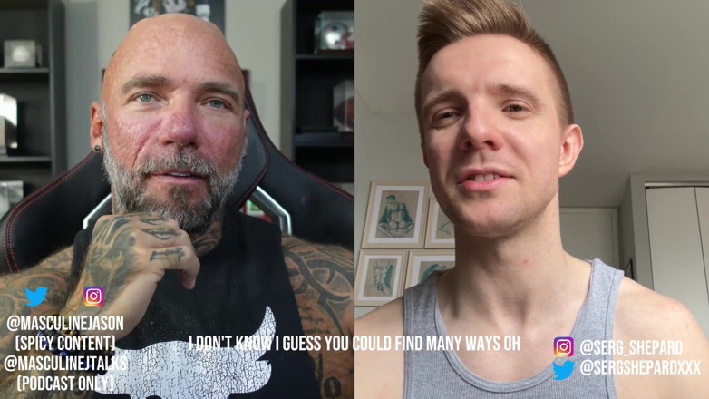 Raw and Uncensored with Masculine Jason: Porn Star Confessions - Serg Shepard (ตอนที่ 154)