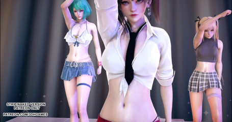 3D-Hentai Games: [mmd] Tarian panas penakluk doa marie rose misaki tamaki 4k 60fps