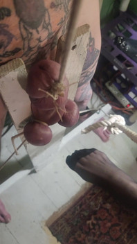 Goode Girl Unholy Crucifix Ballbusting Pt2