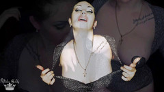 Goddess Misha Goldy: 增加你对我的奴隶的瘾！迷人的思想操逼！