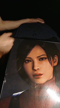 Sperma eerbetoon aan Ada Wong (spelpersuur uit Resident Evil 4 remake) enorme lading