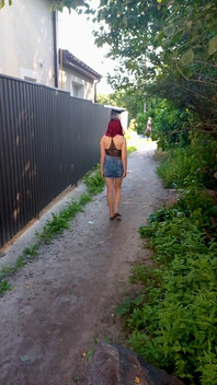 A Passerby Almost Saw Me