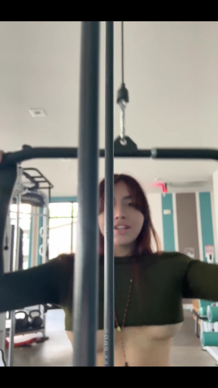 Jayla Cuateco: My Redhead and I Tease the Men at the Gym...