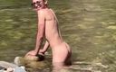 Z twink: Nude Guy in the River