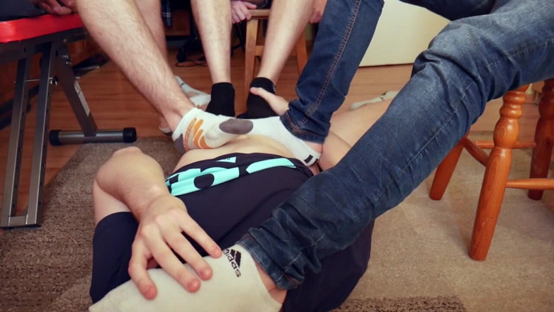 Ethan Alex: Three guys serve me with their feet