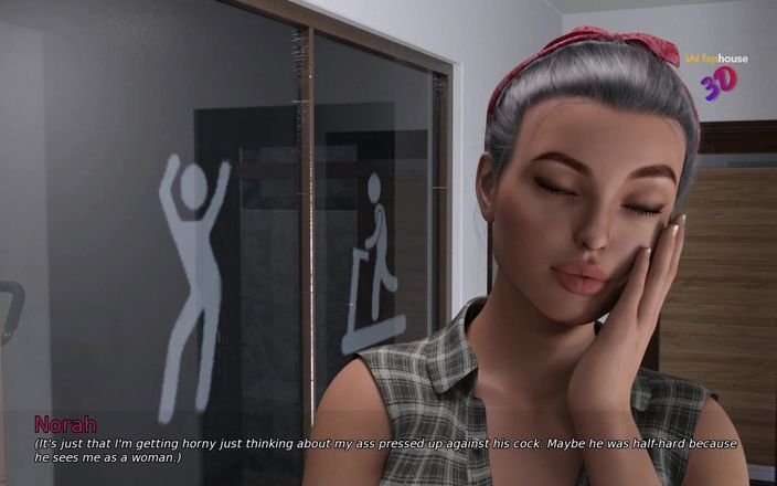 3D Cartoon Porn: Mein wohnheim 6 - norah will mit mark duschen