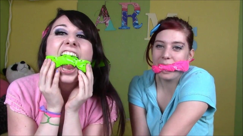 Selfgags classic: Don't tell stepmom we do gag talk videos!