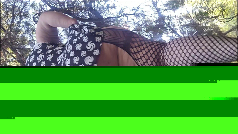 Riderqueen BBW Step Mom Latina Ebony: Riderqueen ensam utomhus