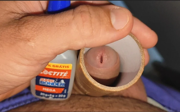 Straight Daddy Club: Sharpening the Glans Penis with Liquid Glue.