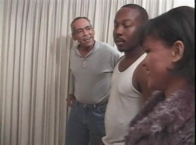 Outdoor pervs: Ebony Teen Passed Around with the Homies
