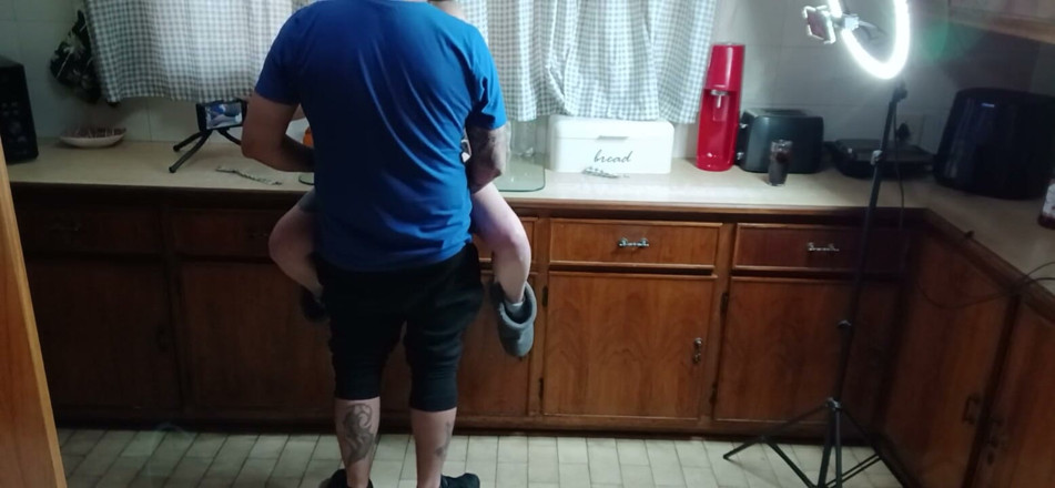 Bigjoefuckalott: Oops, Again in the Kitchen
