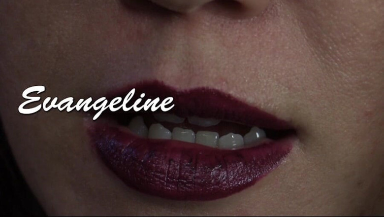 Evangelines Fetish: Evangelines es una enfermera con lápiz labial (fetiche de boca)