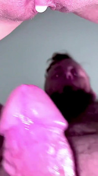 Dripping Creampie in Used MILF