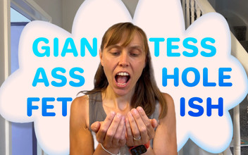 Wamgirlx: Krympa mig - jätte, sluka och röv / ansikte fetisch